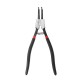 13 Inch Ring Steel Snap Pliers Internal/ External/ Straight/ Bent Long Grip Tool Kit