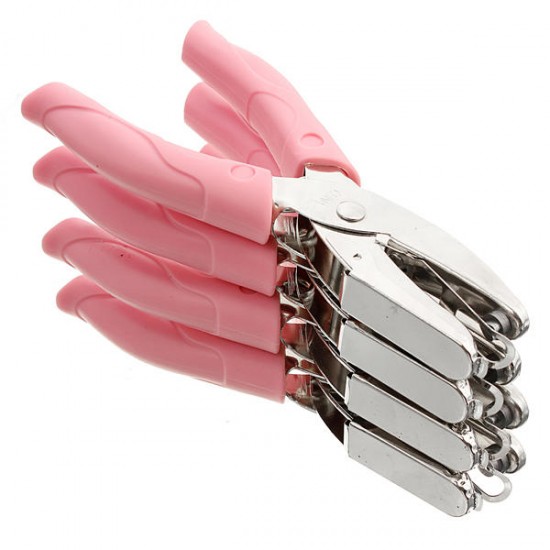 155mm Stainless Steel Manual Hole Puncher Pliers DIY Hand Tool - 5 Size 155mm Stainless Steel Manual Hole Puncher Pliers DIY Hand Tool - 5 Size