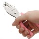155mm Stainless Steel Manual Hole Puncher Pliers DIY Hand Tool - 5 Size 155mm Stainless Steel Manual Hole Puncher Pliers DIY Hand Tool - 5 Size