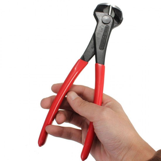 200mm End Cutters Steel Fixers Cutting Nippers Twisting Cutting Wire Plier 200mm End Cutters Steel Fixers Cutting Nippers Twisting Cutting Wire Plier
