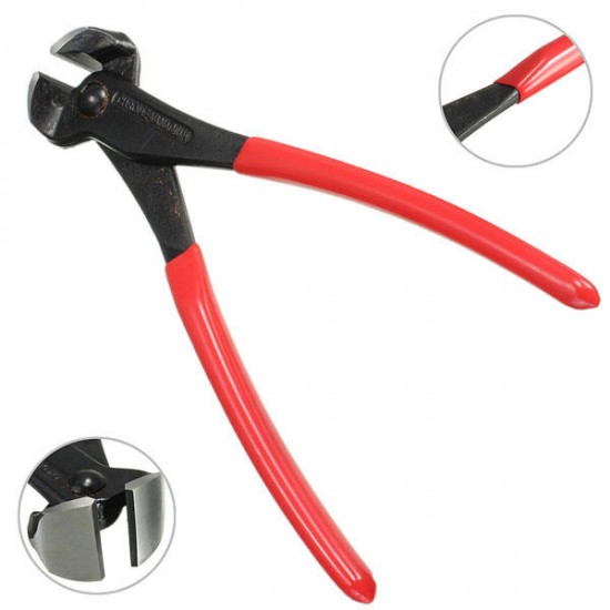 200mm End Cutters Steel Fixers Cutting Nippers Twisting Cutting Wire Plier