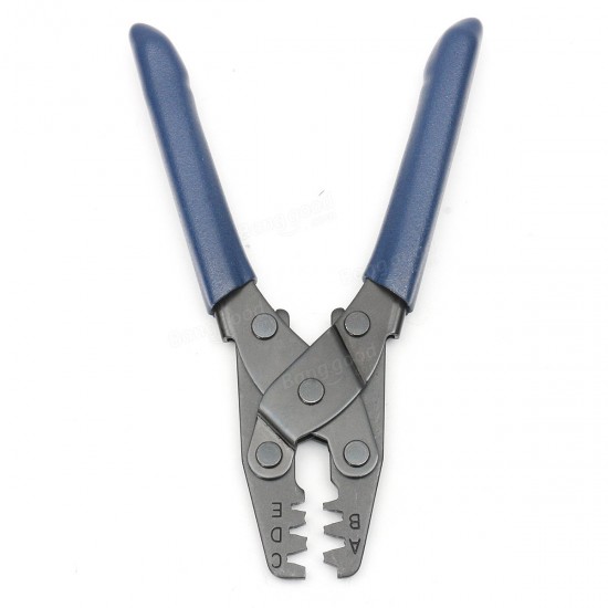 22-12 AWG 1.65-6.3mm2 Terminal Crimp Plier Cable Crimper Wire Stripper Crimping Tool