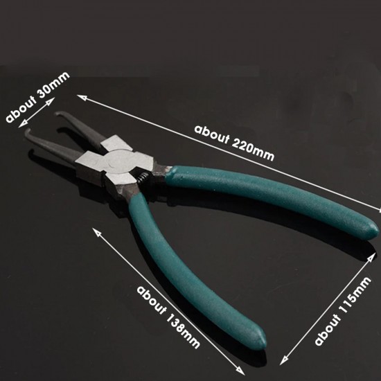 225mm Fuel Line Pliers Petrol Clip Pipe Hose Release Disconnect Removal Tool Kit