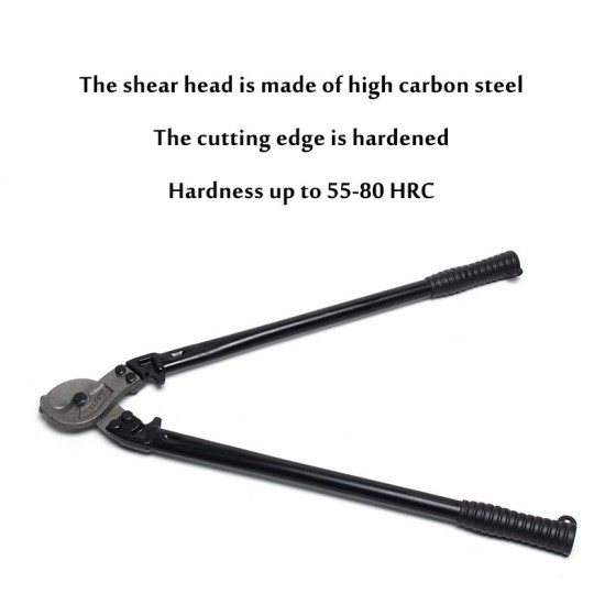 24 inch 600mm Electrical Cable Cutter Plier Cutting Manual Side Snip Flush Tool Kit 24 inch 600mm Electrical Cable Cutter Plier Cutting Manual Side Snip Flush Tool Kit