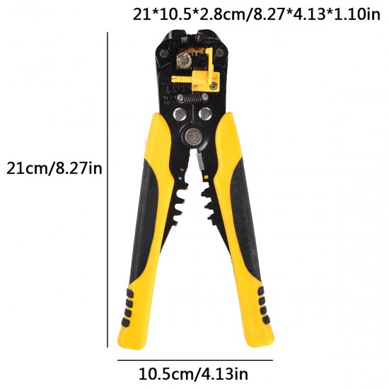 4 in 1 Wire Crimpers Self-adjustable Wire Striper Cord Pliers Terminal Tool Kit 4 in 1 Wire Crimpers Self-adjustable Wire Striper Cord Pliers Terminal Tool Kit