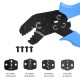 4 in 1 Wire Crimpers Self-adjustable Wire Striper Cord Pliers Terminal Tool Kit 4 in 1 Wire Crimpers Self-adjustable Wire Striper Cord Pliers Terminal Tool Kit
