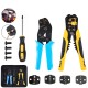 4 in 1 Wire Crimpers Self-adjustable Wire Striper Cord Pliers Terminal Tool Kit 4 in 1 Wire Crimpers Self-adjustable Wire Striper Cord Pliers Terminal Tool Kit