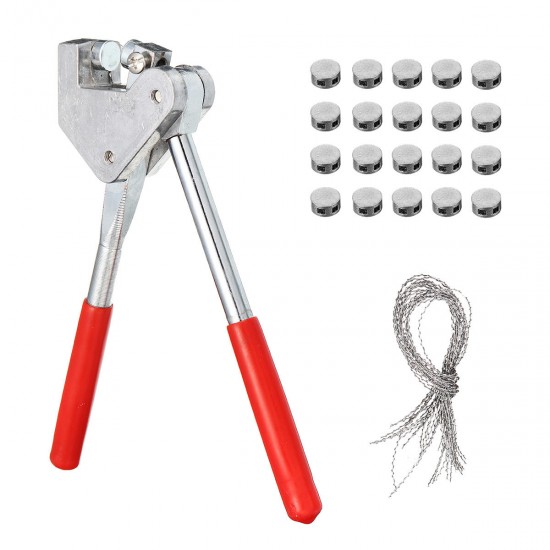41 in 1 Sealing Pliers Kits Security Red Plastic Coated Handle Lead Sealing Plier Tool Set 41 in 1 Sealing Pliers Kits Security Red Plastic Coated Handle Lead Sealing Plier Tool Set
