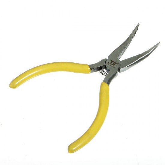 5 Inch High Carbon Steel Curved Mouth Mini Plier BS190586