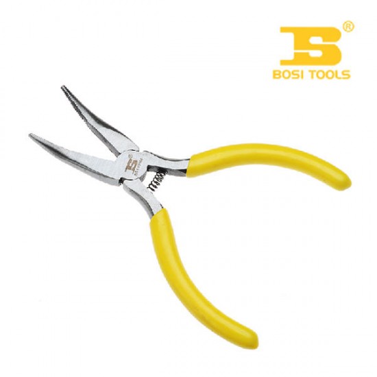 5 Inch High Carbon Steel Curved Mouth Mini Plier BS190586