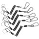 5Pcs 26cm Steel Plier Coil Lanyard Secure Grip Retracting Tool