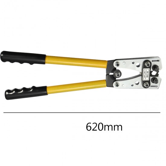 6-50 mm Crimp Tube Terminal Crimper Plier Tool Battery Cable Lugs Hex Crimping Tool Cable Terminal Plier Hand Tool T0077