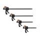 6/8/10/12 Inch Wood Working Bar F Clamp Grip Ratchet Release Squeeze Hand Tool 6/8/10/12 Inch Wood Working Bar F Clamp Grip Ratchet Release Squeeze Hand Tool