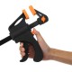 6/8/10/12 Inch Wood Working Bar F Clamp Grip Ratchet Release Squeeze Hand Tool