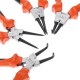 7 Inch 25mm CR-V Circlip Snap Ring Pliers Internal External Straight Bent Type Tool 7 Inch 25mm CR-V Circlip Snap Ring Pliers Internal External Straight Bent Type Tool