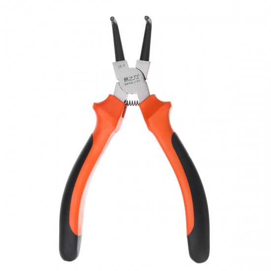 7 Inch 25mm CR-V Circlip Snap Ring Pliers Internal External Straight Bent Type Tool 7 Inch 25mm CR-V Circlip Snap Ring Pliers Internal External Straight Bent Type Tool