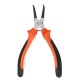 7 Inch 25mm CR-V Circlip Snap Ring Pliers Internal External Straight Bent Type Tool