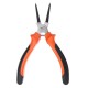 7 Inch 25mm CR-V Circlip Snap Ring Pliers Internal External Straight Bent Type Tool