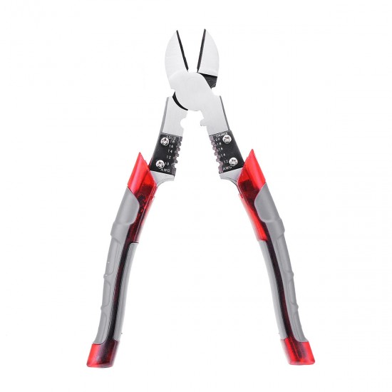 8 inch Multifunction Steel Pliers Nipper Pliers Diagonal Pliers Cutting Pliers Wire Cutters Hand Tool Repair Tool for Jewelry DIY Home Improvement 8 inch Multifunction Steel Pliers Nipper Pliers Diagonal Pliers Cutting Pliers Wire Cutters Hand Tool Repair Tool for Jewelry DIY Home Improvement