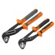 8''/10'' Chrome Heavy Duty Anti-Slip Alligator Water Pump Grips Pliers Tool 8''/10'' Chrome Heavy Duty Anti-Slip Alligator Water Pump Grips Pliers Tool