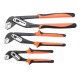 8/10/12inch Alligator Pliers 7 Files Multifunction Non-slip Grips Water Pump Repair Tool