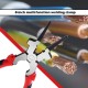 8inch Multi-function Welding Jaw Pliers Refined High Carbon Steel High Hardness MIG Welding Auxiliary Tool for Welders 8inch Multi-function Welding Jaw Pliers Refined High Carbon Steel High Hardness MIG Welding Auxiliary Tool for Welders