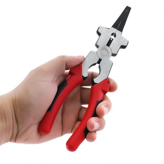 8inch Multi-function Welding Jaw Pliers Refined High Carbon Steel High Hardness MIG Welding Auxiliary Tool for Welders 8inch Multi-function Welding Jaw Pliers Refined High Carbon Steel High Hardness MIG Welding Auxiliary Tool for Welders