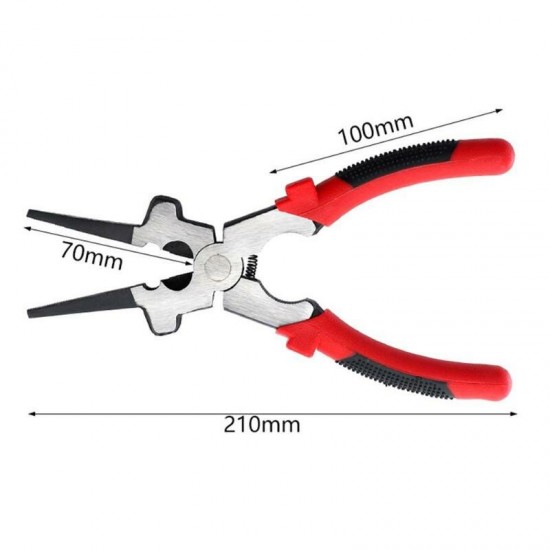 8inch Multi-function Welding Jaw Pliers Refined High Carbon Steel High Hardness MIG Welding Auxiliary Tool for Welders 8inch Multi-function Welding Jaw Pliers Refined High Carbon Steel High Hardness MIG Welding Auxiliary Tool for Welders