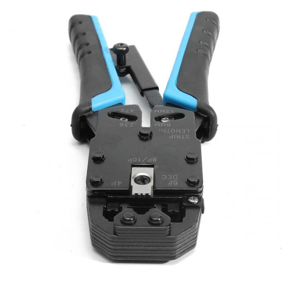 8inch Network Cable Crimper Crimping Plier Tool For 10P/8P/6P/4P/RJ45/RJ12/RJ11 Plug