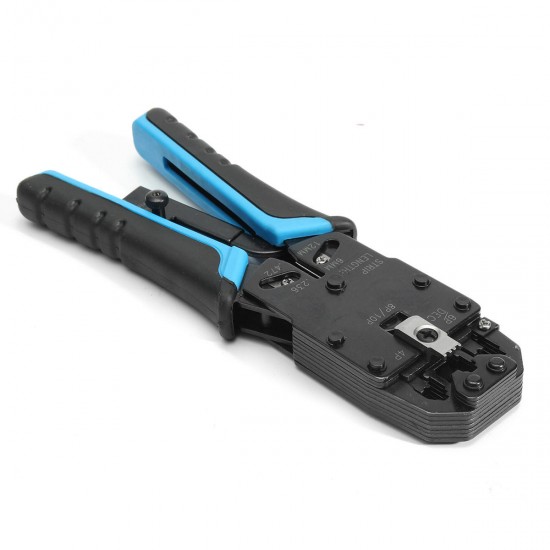 8inch Network Cable Crimper Crimping Plier Tool For 10P/8P/6P/4P/RJ45/RJ12/RJ11 Plug