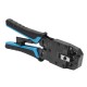 8inch Network Cable Crimper Crimping Plier Tool For 10P/8P/6P/4P/RJ45/RJ12/RJ11 Plug