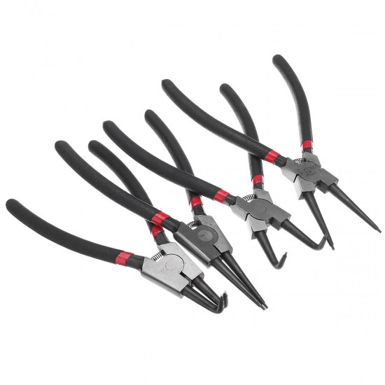 9 Inch Steel Circlip Snap Ring Pliers Internal External Straight Retaining Clip Tool 9 Inch Steel Circlip Snap Ring Pliers Internal External Straight Retaining Clip Tool