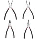 9 Inch Steel Circlip Snap Ring Pliers Internal External Straight Retaining Clip Tool 9 Inch Steel Circlip Snap Ring Pliers Internal External Straight Retaining Clip Tool