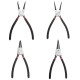 9 Inch Steel Circlip Snap Ring Pliers Internal External Straight Retaining Clip Tool