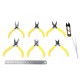 9PCS DIY Jewelry Plier Tool Kit Jewellery Making Beading Mini Pliers with Bag