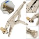 Air Conditioner Refrigerant Recovery Refrigeration Tube Locking Plier Tool