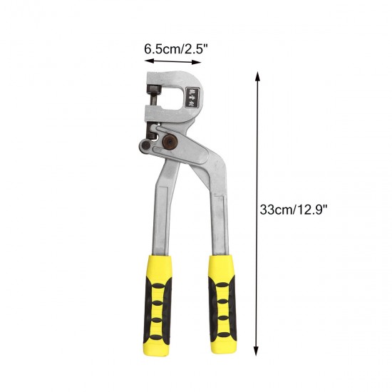 Alloy Keel Pliers Stud Crimper Metal Punch Lock Hand Drywall Tools