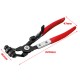 Angled 45° Pipe Hose Clamp Pliers Tool Fuel Coolant Hose Locking Clip Automobile Removal Tool Angled 45° Pipe Hose Clamp Pliers Tool Fuel Coolant Hose Locking Clip Automobile Removal Tool