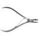 BK-108 Professional Stainless Steel Precision Mini Pliers Micro Nipper Flush Wire Cutter Long Nose Pliers