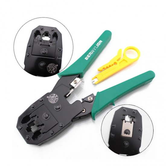 3-in-1 Network Crimping Pliers RJ45 RJ11 RJ12 Wire Cable Stripper Multi Tool Portable Crimper Network Hand Tools