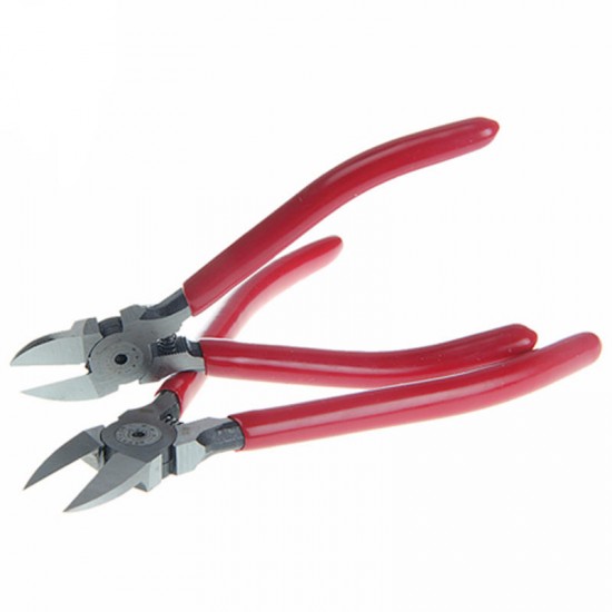 5/6Inch Plastic Cutting Pliers Electrical Wire Cutting Side Cable Cutters CR-V Outlet Clamp For Electrician Hand Tools