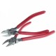 5/6Inch Plastic Cutting Pliers Electrical Wire Cutting Side Cable Cutters CR-V Outlet Clamp For Electrician Hand Tools