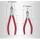 5/6Inch Plastic Cutting Pliers Electrical Wire Cutting Side Cable Cutters CR-V Outlet Clamp For Electrician Hand Tools 5/6Inch Plastic Cutting Pliers Electrical Wire Cutting Side Cable Cutters CR-V Outlet Clamp For Electrician Hand Tools