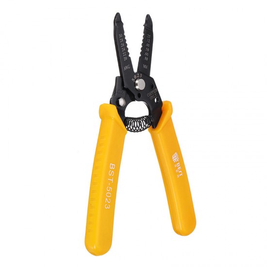 BEST-5023 20-30AWG 0.25-0.8mm Wire Stripper Plier Copper Cable Hardened Steel Plier BEST-5023 20-30AWG 0.25-0.8mm Wire Stripper Plier Copper Cable Hardened Steel Plier