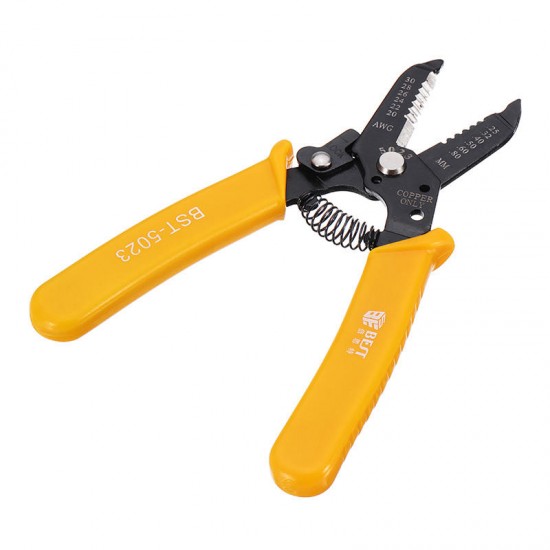 BEST-5023 20-30AWG 0.25-0.8mm Wire Stripper Plier Copper Cable Hardened Steel Plier BEST-5023 20-30AWG 0.25-0.8mm Wire Stripper Plier Copper Cable Hardened Steel Plier