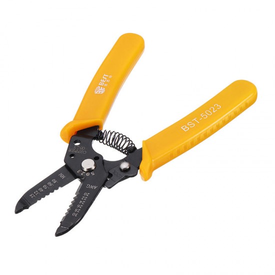 BEST-5023 20-30AWG 0.25-0.8mm Wire Stripper Plier Copper Cable Hardened Steel Plier BEST-5023 20-30AWG 0.25-0.8mm Wire Stripper Plier Copper Cable Hardened Steel Plier