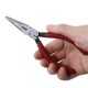 BST-13 125mm Long Nose Pliers Clamps Crimping Tool Wire Cutters Jewellery Making Tools Red Handle High Quality