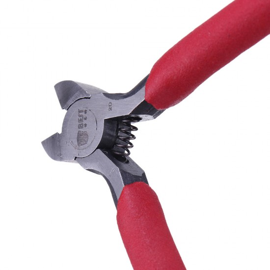 BST-2D Carbon Steel Diagonal Plier Wire Cutter Electronic Cable Cutting Durable Wire Nipper