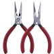 Durable BST-13 Round Flat Needle Carbon Steel Long Nose Wire Pliers Beading Jewelry Making Tool