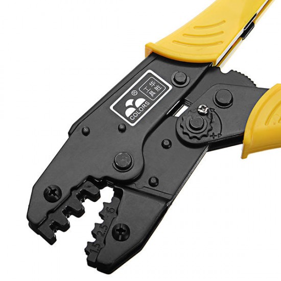 COLORS HS-03B Crimping Ratchet Plier 15-10AWG Wire Stripper Crimping Tool 1.5-6mm2